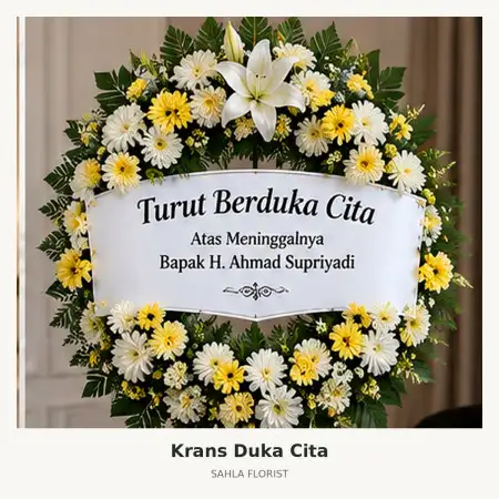 Krans Bunga Duka Kota Baru Parahyangan